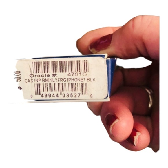 Rebecca Minkoff black fringe IPhone 7 w/ gold detail fits 6,& 8 as well - Picture 9 of 9